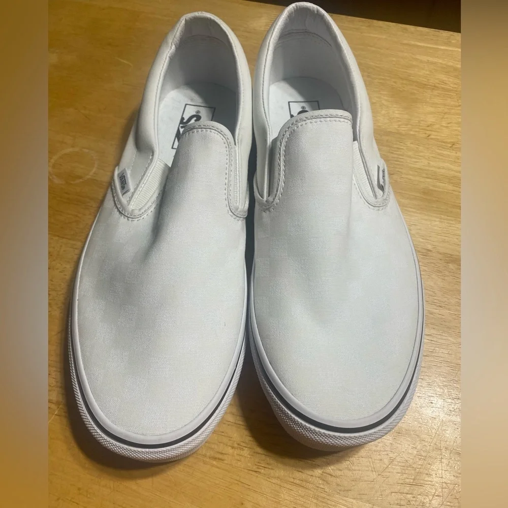Men’s “VANS” glow in the dark, slip on boat shoes